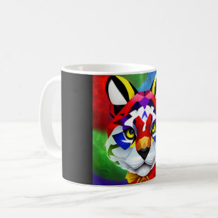 Alexander's Cat black centre mug