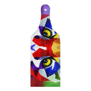Alexander's Cat glass paddle cutting board