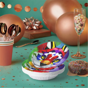 Alexander's Cat paper bowls Plate