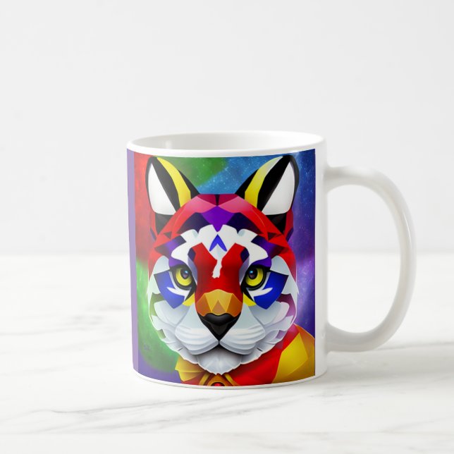 Alexander's Cat purple left hand mug (Right)