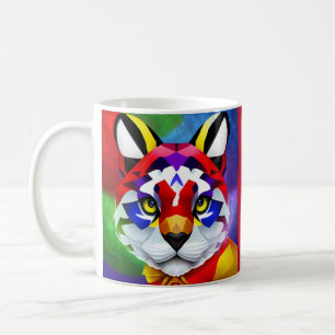 Alexander's Cat red right hand mug
