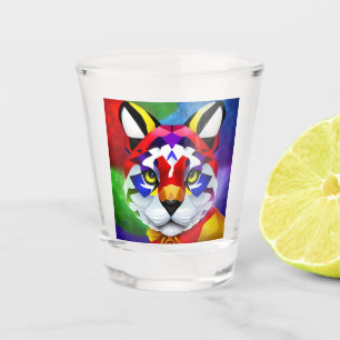 Alexander's Cat shot glass
