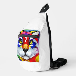 Alexander's Cat white backpack