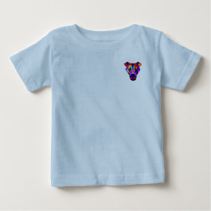 Alexander's Dog baby blue T-shirt pocket