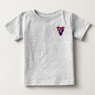 Alexander's Dog baby grey T-shirt pocket