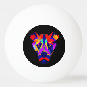 Alexander's Dog black 1-star ping pong ball
