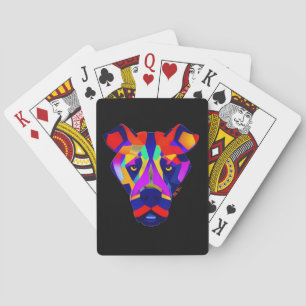 Alexander's Dog black Poker playing cards