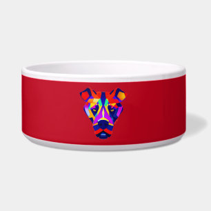 Alexander's Dog red large pet bowl