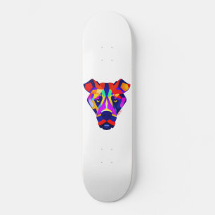 Alexander's Dog white skateboard