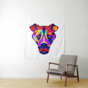 Alexander's Dog white tapestry