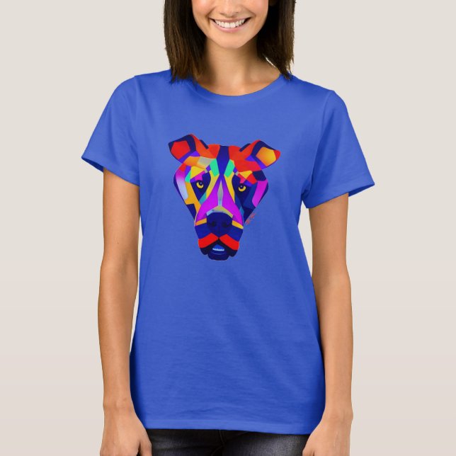Alexander's Dog women blue T-shirt (Front)