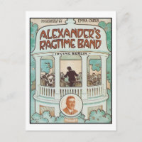 Alexander's Ragtime Band Vintage Songbook Cover