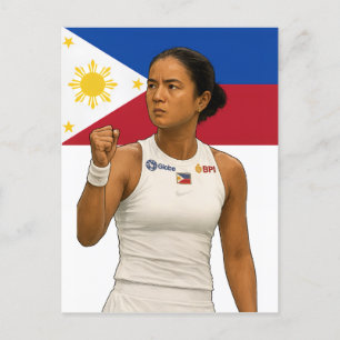 Alexandra Eala – Guadalajara Champion 2025 Holiday Postcard