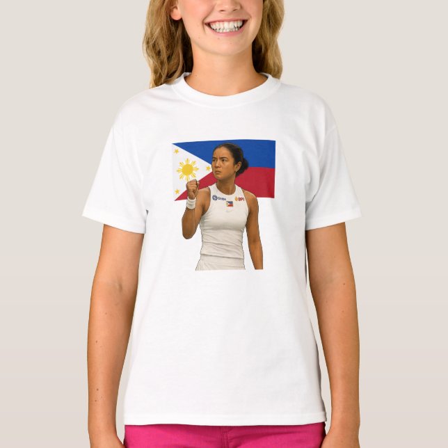 Alexandra Eala – Guadalajara Champion 2025 T-Shirt (Front)
