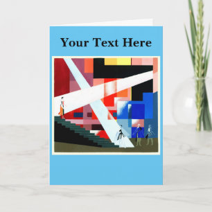  Alexandra Exter Thank You Card