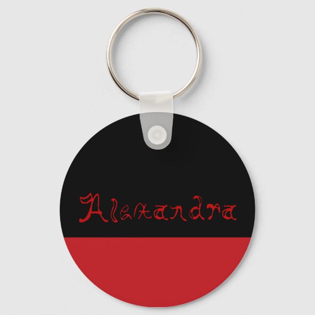 Alexandra Keychain (Front)