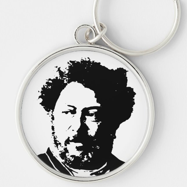 Alexandre Dumas Key Ring (Front)
