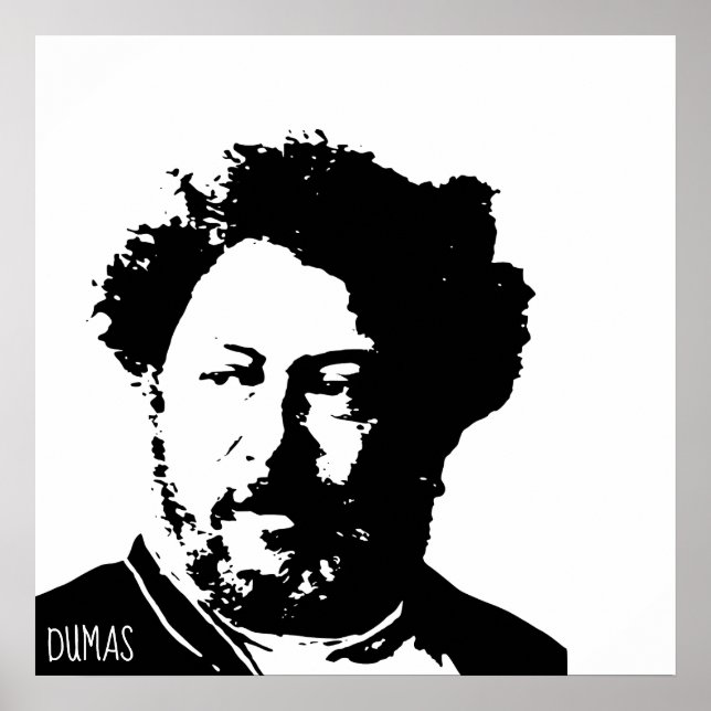 Alexandre Dumas Poster (Front)