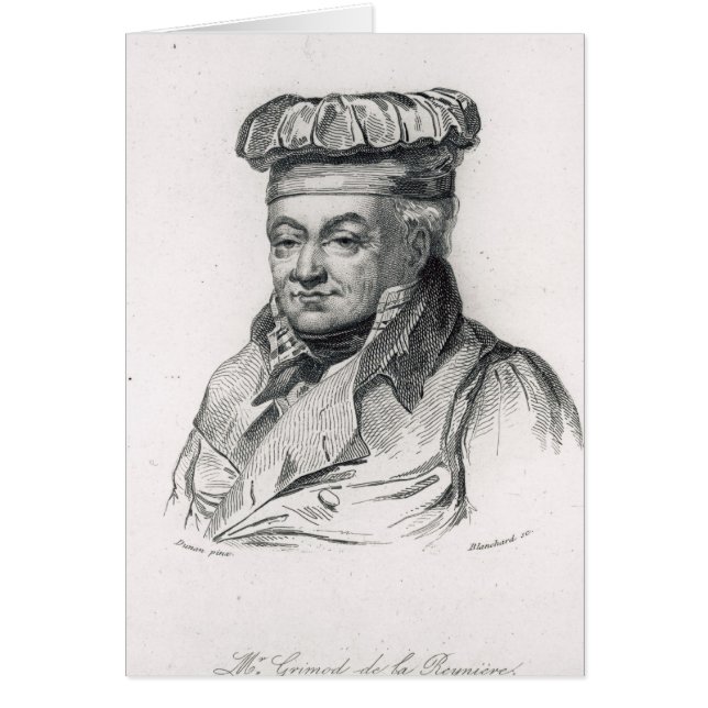 Alexandre Grimod de la Reyniere (Front)