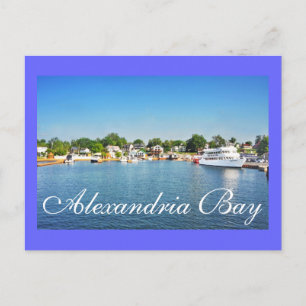 Alexandria Bay, New York, U.S.A. Postcard