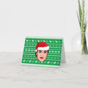 Alexandria Ocasio-Cortez (AOC) Christmas Thank You Card
