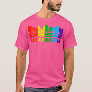 Alexandria Pride  Alexandria LGBT Gift LGBTQ Suppo T-Shirt