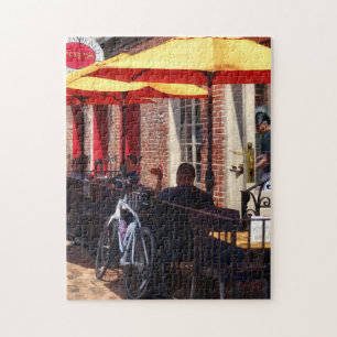 Alexandria VA - Restaurant on King Street Jigsaw Puzzle