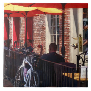 Alexandria VA - Restaurant on King Street Tile