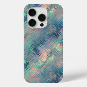Alexandrite Blue Glassy Texture iPhone 15 Pro Case