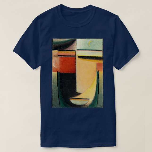 Alexej von Jawlensky Abstract Head  T-Shirt (Design Front)