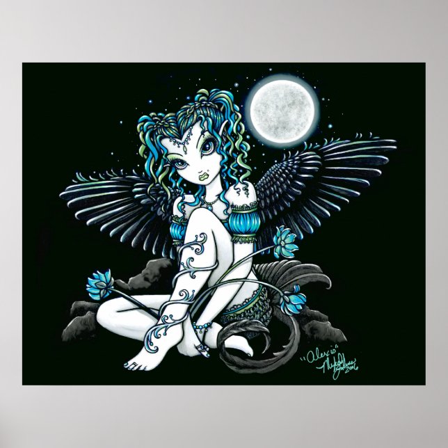 Alexis Flower Moon Angel Poster (Front)