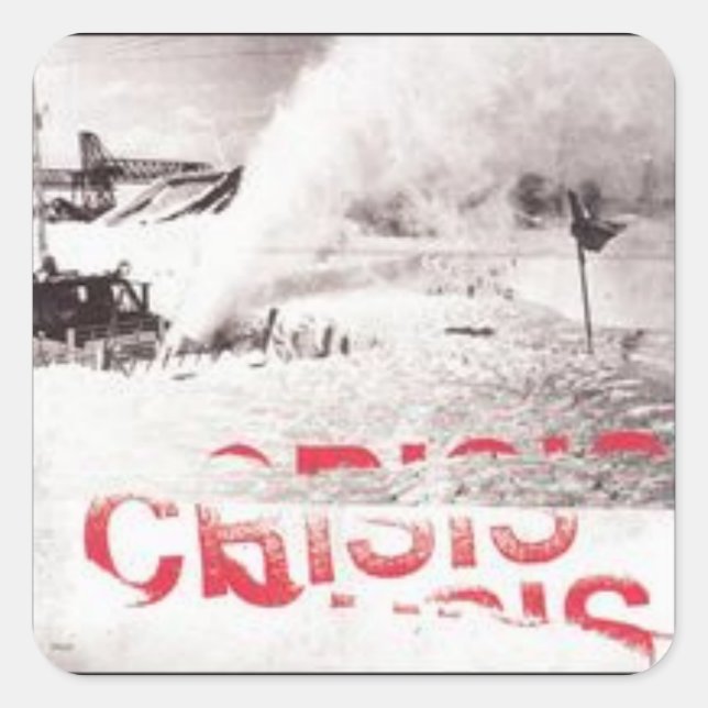 Alexisonfire - Crisis Album Cover 2 Sticker (Front)