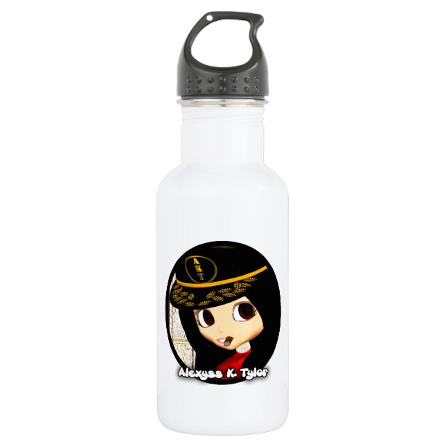 Alexyss K. Tylor's 'Dr. Wood' 532 Ml Water Bottle (Front)