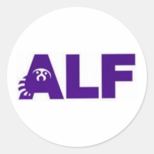 ALF CLASSIC ROUND STICKER