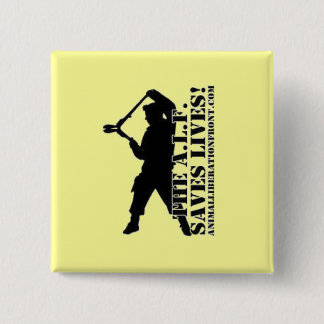 ALF Saves Lives 15 Cm Square Badge