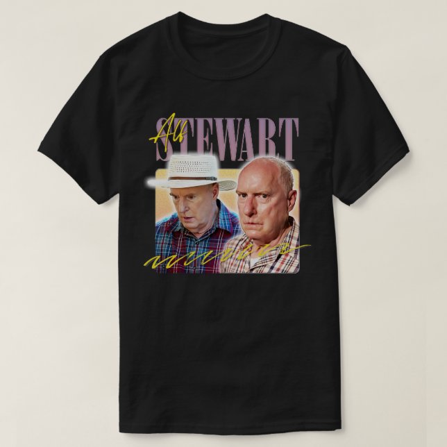 Alf Stewart Home Away 80s Aesthetic Fan Art T-Shirt (Design Front)