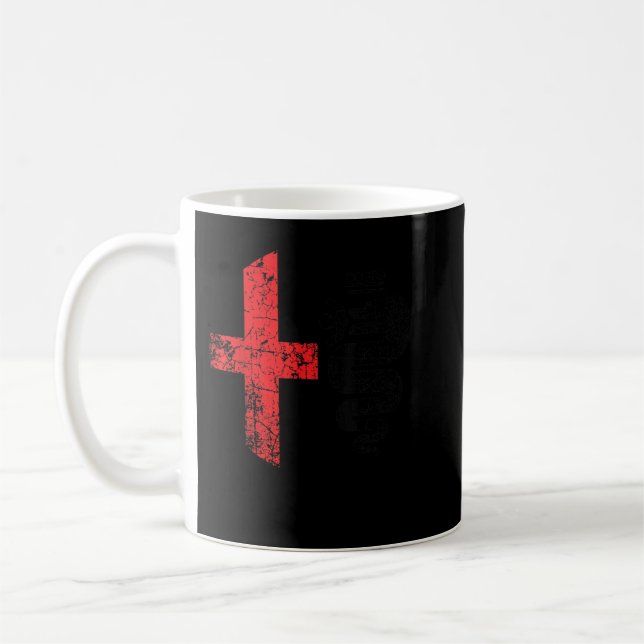 Alfa Car Drivers Stylish Grunge Logo  Coffee Mug (Left)