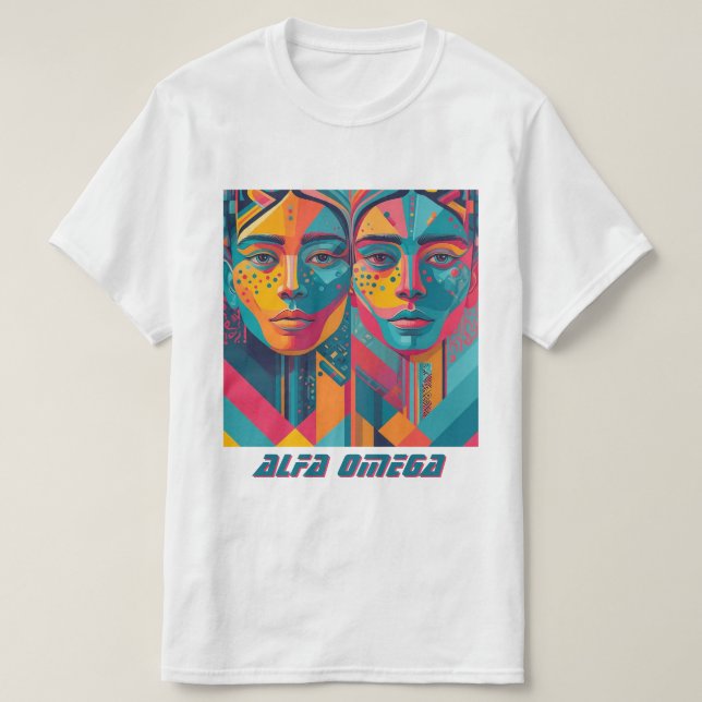 " ALFA OMEGA " T-Shirt (Design Front)