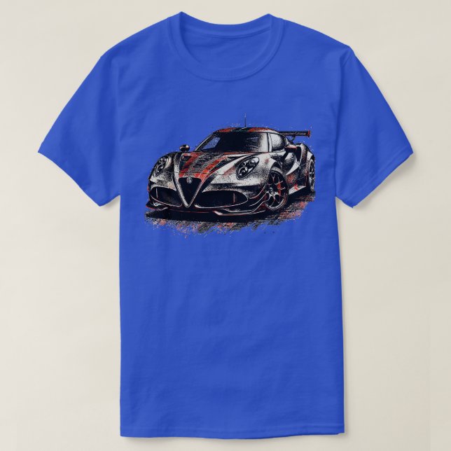 Alfa Romeo 4C 14 T-Shirt (Design Front)
