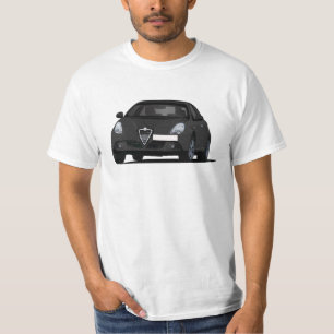 Alfa Romeo Giuletta - black car T-Shirt
