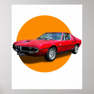Alfa Romeo Montreal Poster