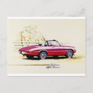Alfa Romeo Postcard