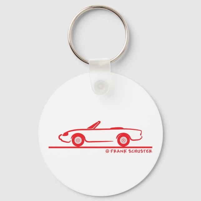 Alfa Romeo Spider Duetto Key Ring (Front)