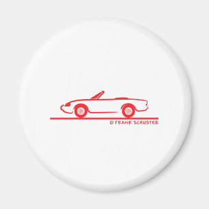 Alfa Romeo Spider Duetto Magnet