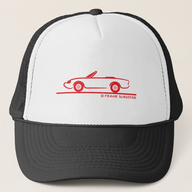 Alfa Romeo Spider Duetto Trucker Hat (Front)