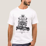 Alfa Romeo Stradale T-Shirt<br><div class="desc">Detailed illustration of the legendary Alfa Romeo car brand perfectly looks great on clothing,  a suitable gift for lovers of automotive classics.</div>
