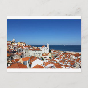 Alfama, Lisbon, Portugal Postcard