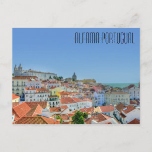 Alfama Portugal Postcard