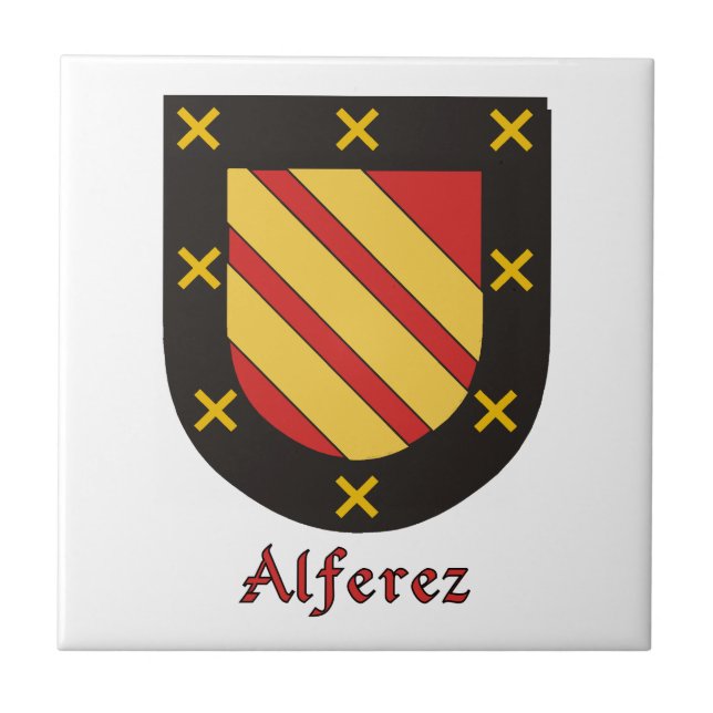 Alferez Family Shield Tile (Front)