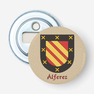 Alferez Historical Arms Shield Bottle Opener